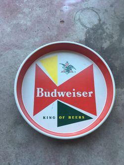 Vintage Budweiser Beer Tray