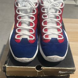  Question Mid 'Banner' Reebok Size 10 