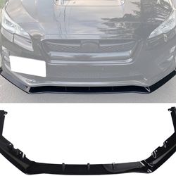 15-21 Subaru WRX STI Front Bumper Lip Gloss Black