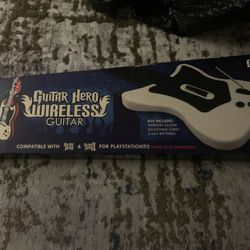 Guitar Hero Wireless Guitar For PS2