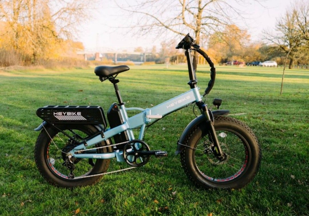 HeyBike mars 2.0 foldable e-bike 45 mile range and 28mph