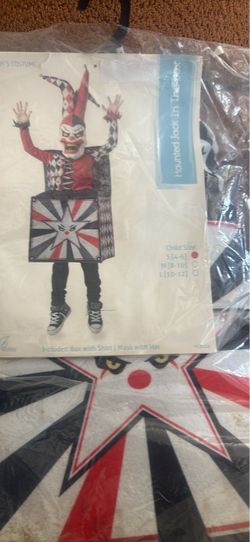 Haunted Jack In The Box Kids Halloween Costume