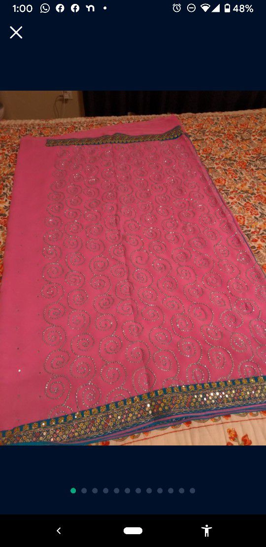 Party Wear From India: Like New Saree 