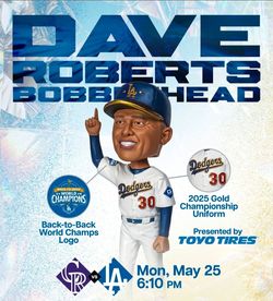 Dave Roberts 2026 bobblehead