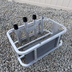 Boat Tector fishing rod and box holder