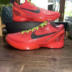 New Nike Kobe 6 Protro Reverse Grinch Size 11.5