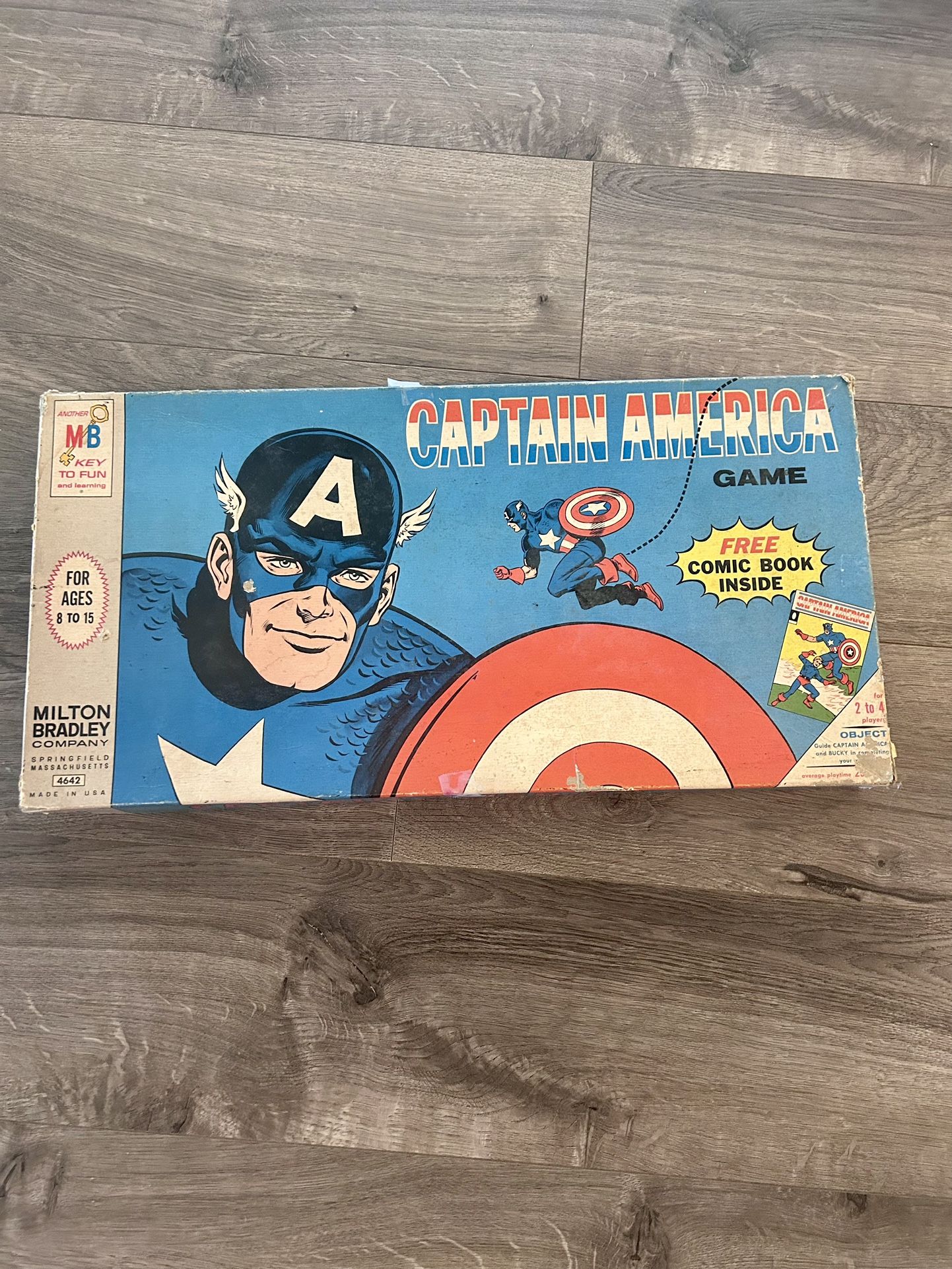 Vintage Captain America Board Game