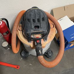 Rigid wet /dry vac 5.0 hp