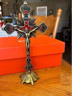 Red crucifix