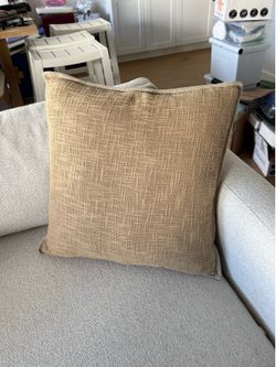 Tan Decorative Pillow