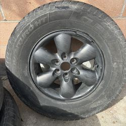 2004 Dodge Dakota Rims Tires Included 