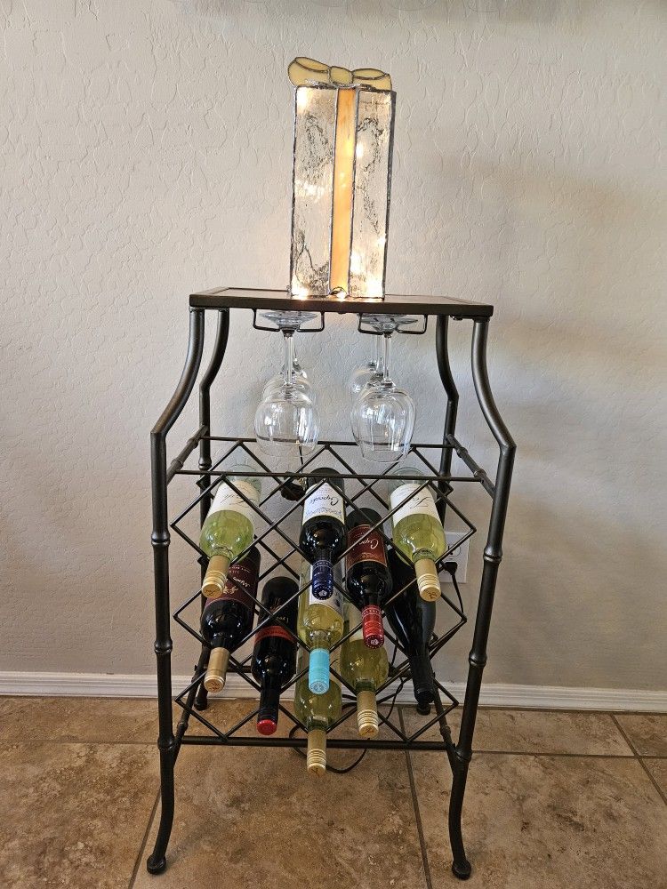 Metal Wine Rack!