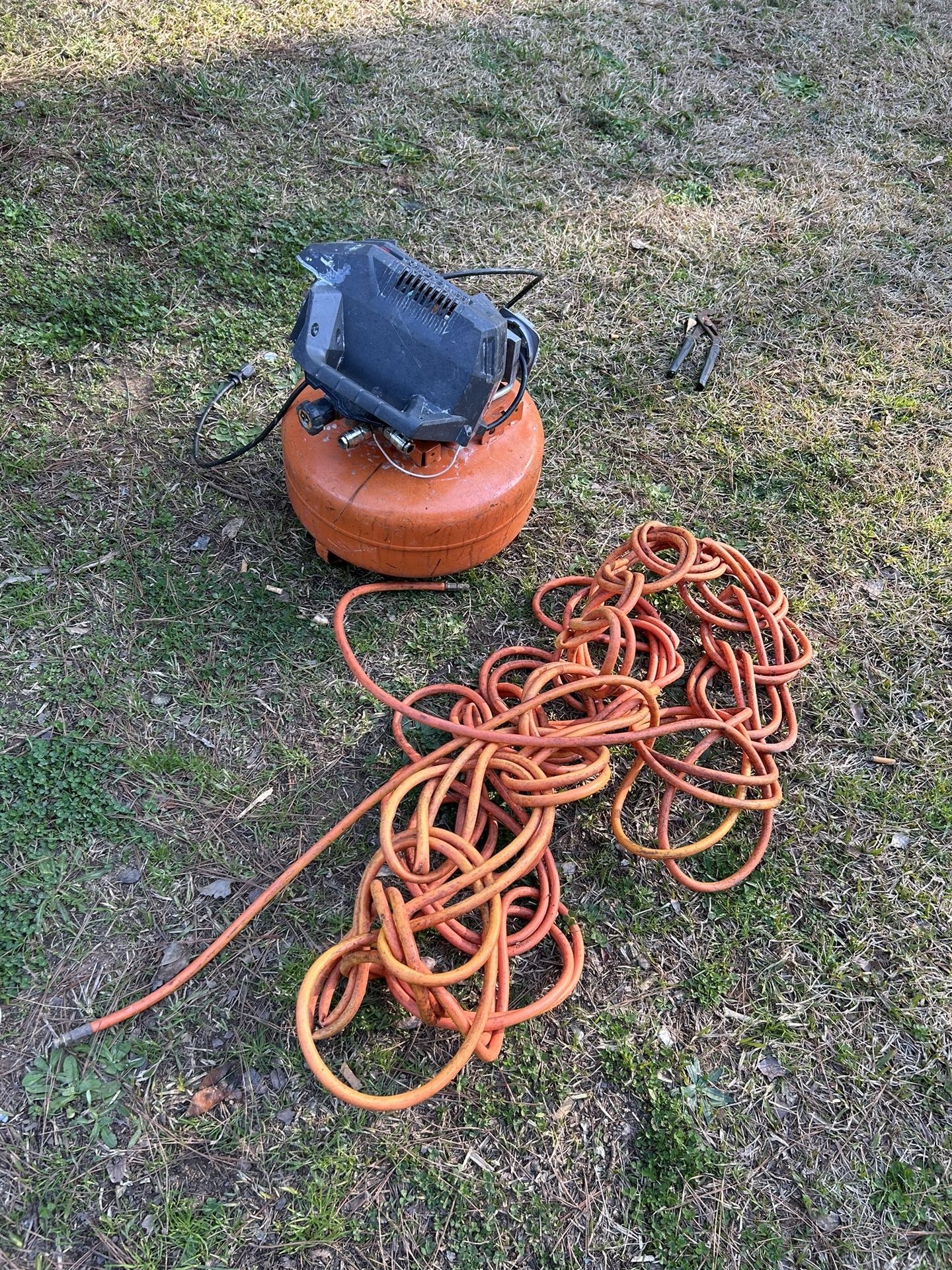 Air Compressor And Hose