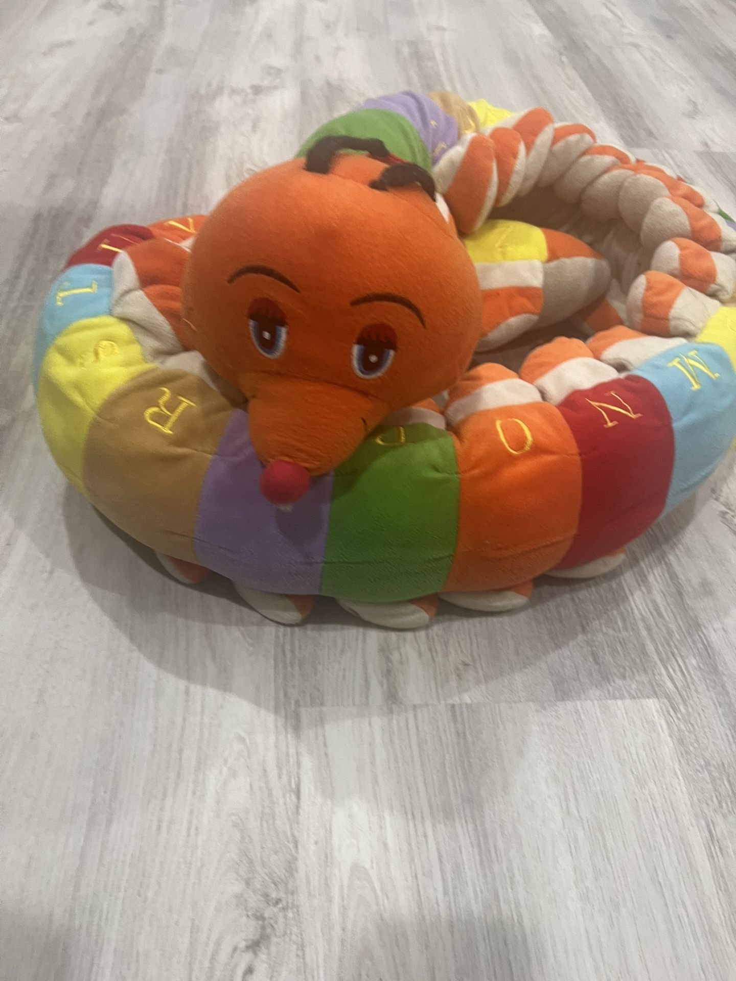 Jumbo Alphabet ABC's Caterpillar Innovage Plush Child Classroom