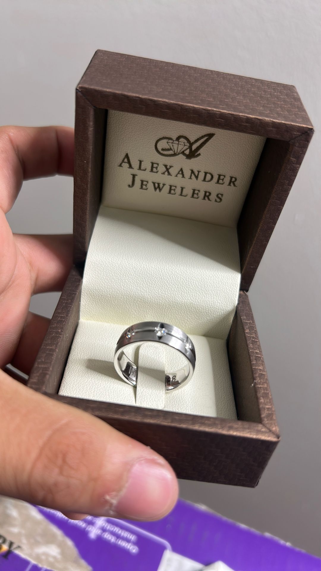 Sliver Diamond Ring