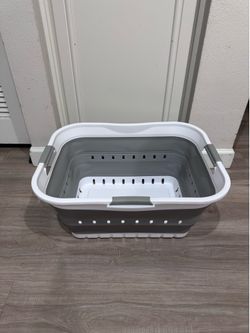 Collapsible Laundry Basket – 22.5” x 17” – Foldable