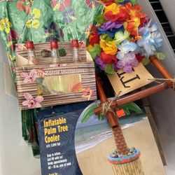 Tiki Theme Party Items 