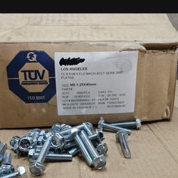 Bolts M8-1.25x 40mm Grade 8.8