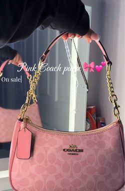 Brand new pink  coach bag luxury designer bag