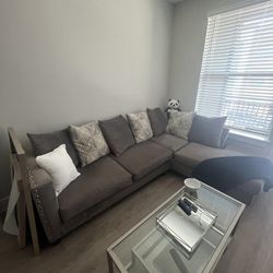 Grey Sectional 