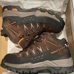 M 11. 5 New Hytest Steel Toe Boots. 