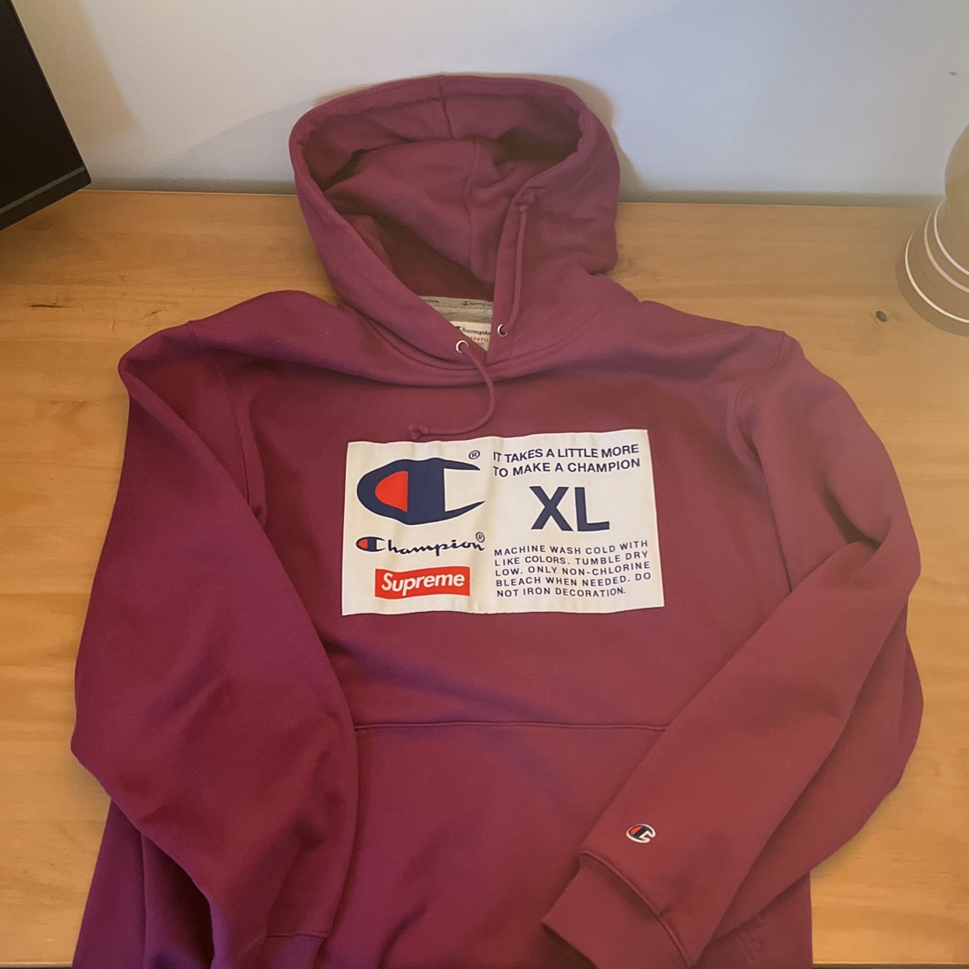 Supreme X Champion Hoodie