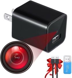Hidden Camera Spy Camera 1080P Spy Camera Charger Mini Camera for Home Security Surveillance