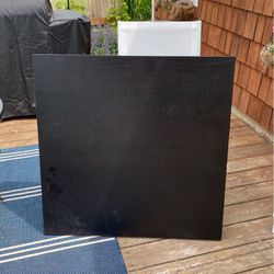 Black Table W/ Leaf Extensions