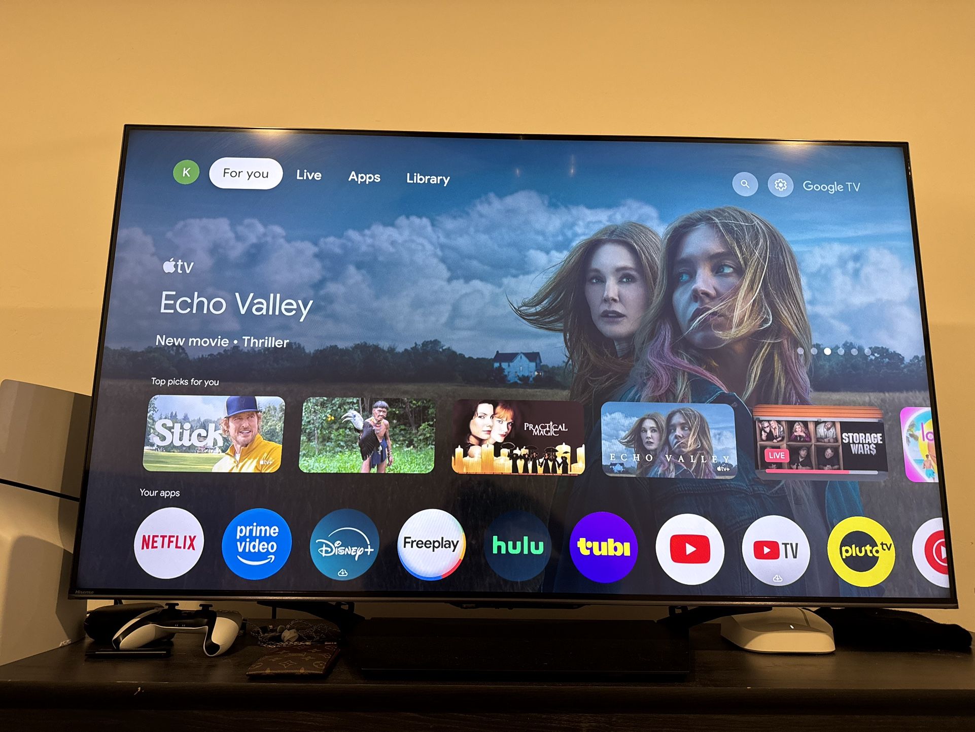 Hisense 4K 120hz TV