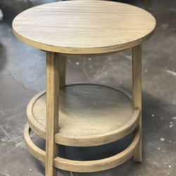 Wood End Table 