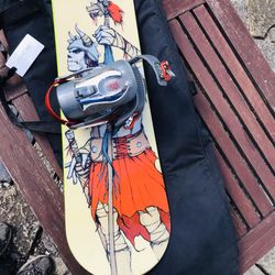 ROSSIGNOL Proline 163 board & RGD bindings & case