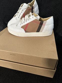 White And Tan Sneaker
