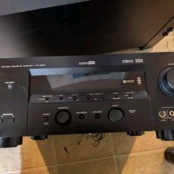 Yahama Surround Receiver With Bose 5.1 Speakers And Subwoofer 