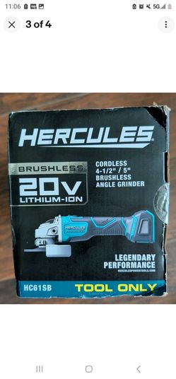 Hercules 20v angle grinder