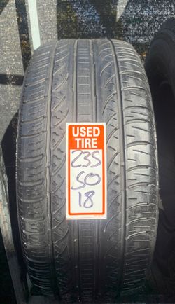 Tires 235/50/18 pirelli