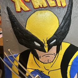 Wolverine Painting Canvas 18x24 3D