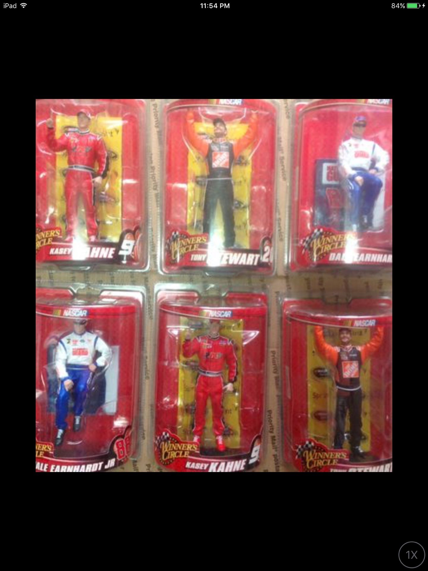 NASCAR Drivers Figures lot of 6