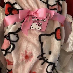 Hello Kitty Plush Blankets