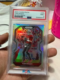 Tom Brady 2020 prizm silver Psa 9