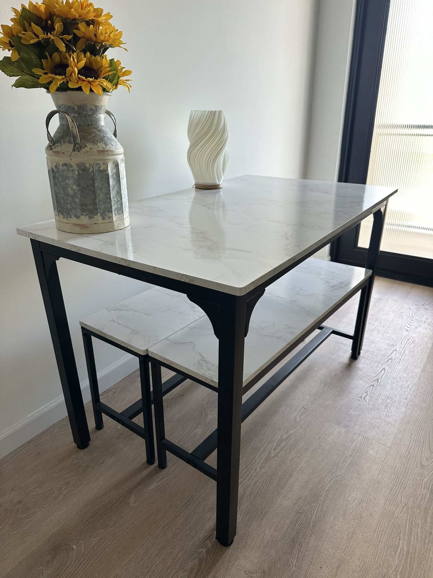 Dining Table W/ Benches