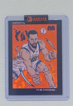 2026 CANVAS MARKETING STEPHEN CURRY CARD 31 OF 200