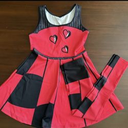 Disney Descendants 4 Red Costume Size 8/10