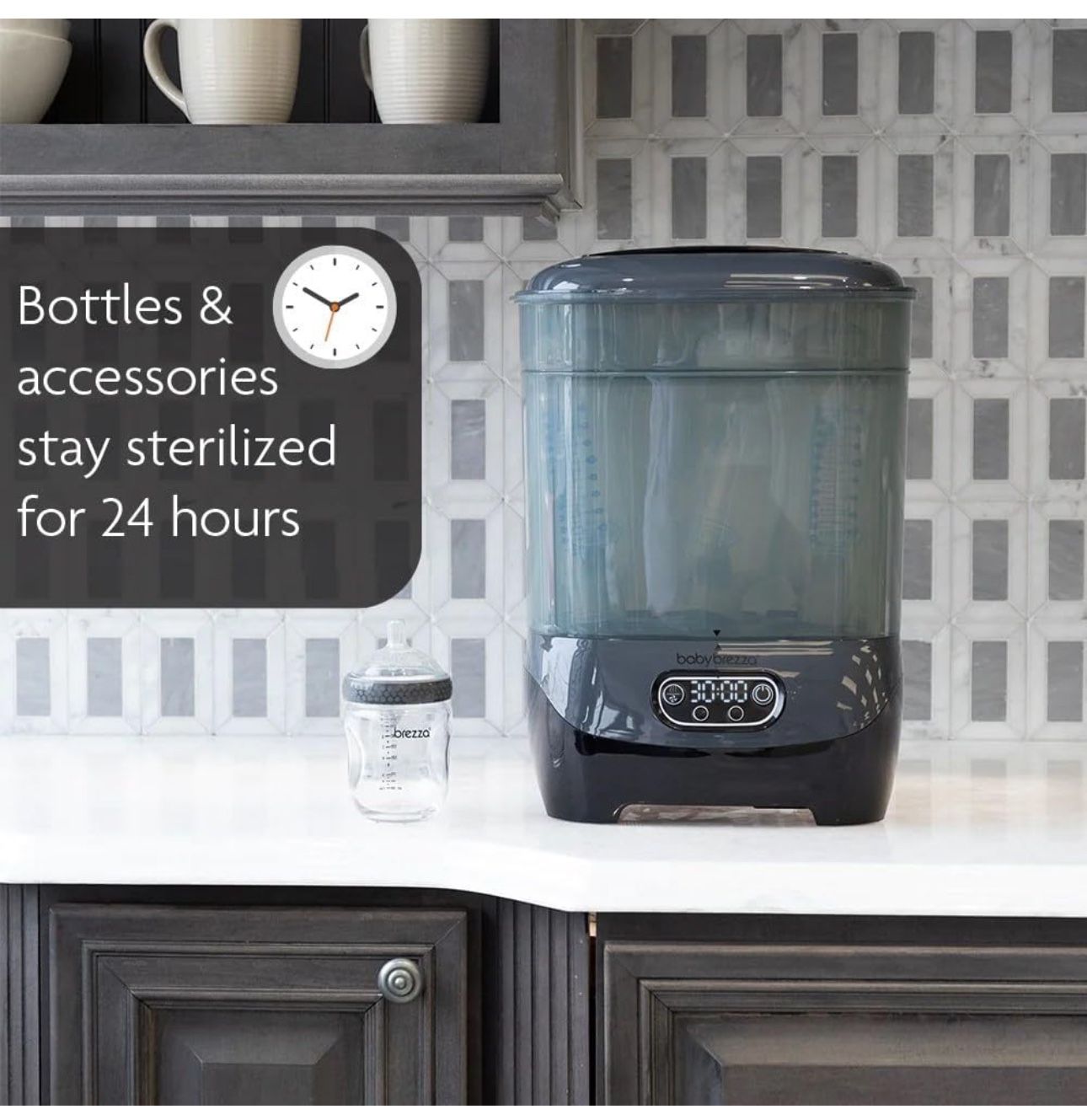 Baby Brezza Baby Bottle Sterilizer Dryer Advanced – Electric