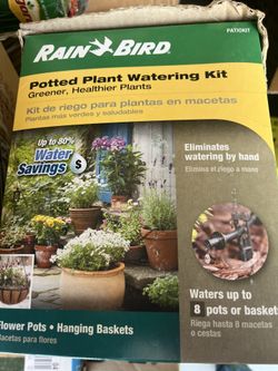 Rain Bird 40-Piece Patio Plant Watering Kit