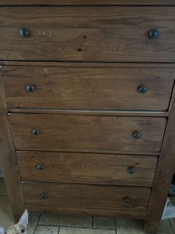 Oak Bedroom Set $300