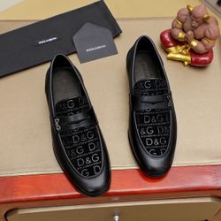 Dolce Gabbana Men’s Leather Shoes With Box 2026 New 