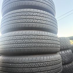 4 used tires 265/70r18 Bridgestone 🤑free installation ‼️