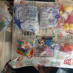 Shark Tales, TY BABY, Star Trek,Super Mario,Danny Fantom, Weinerznitchel Toy,Taz