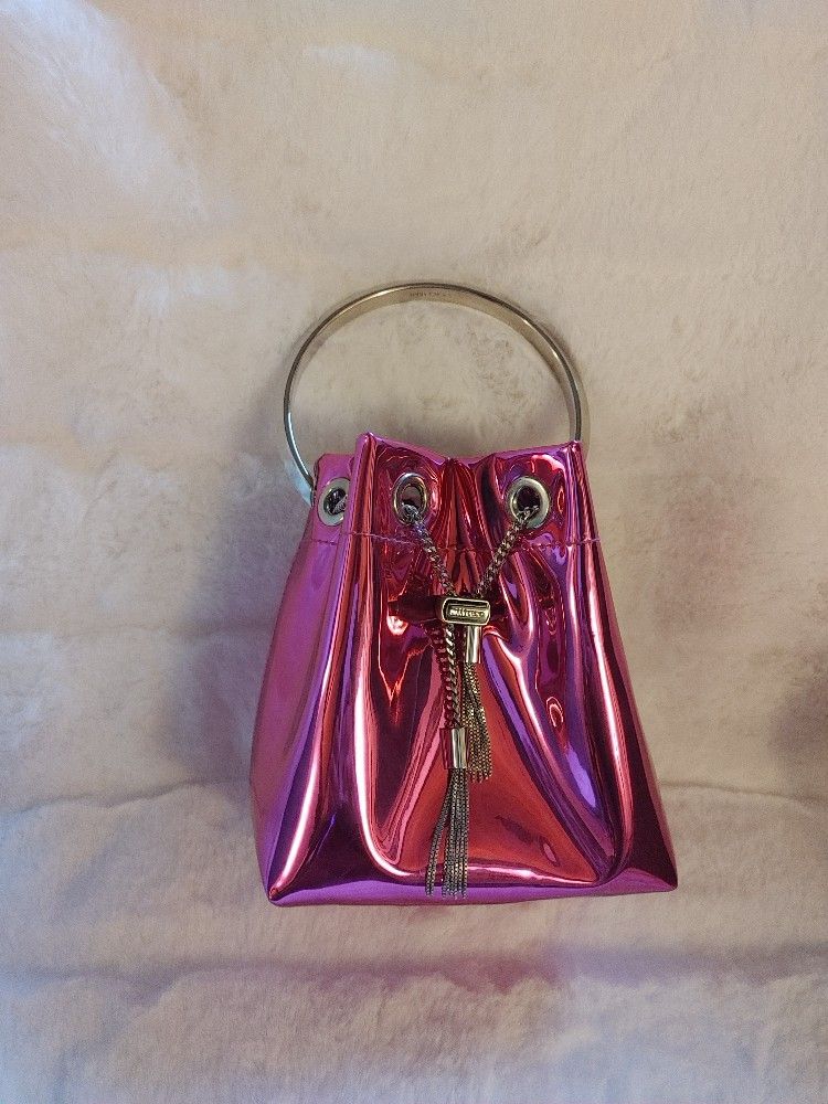 Jimmy Choo Pink Bon Bon Bag