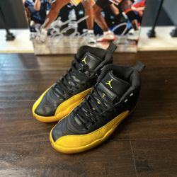 Jordan 12 Retro “Black University Gold”